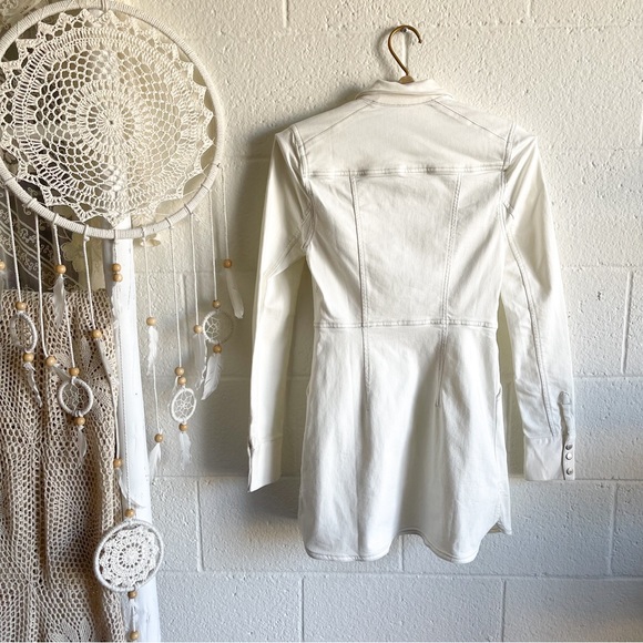 NWOT Free People Dynamite Dress White - Picture 4 of 15